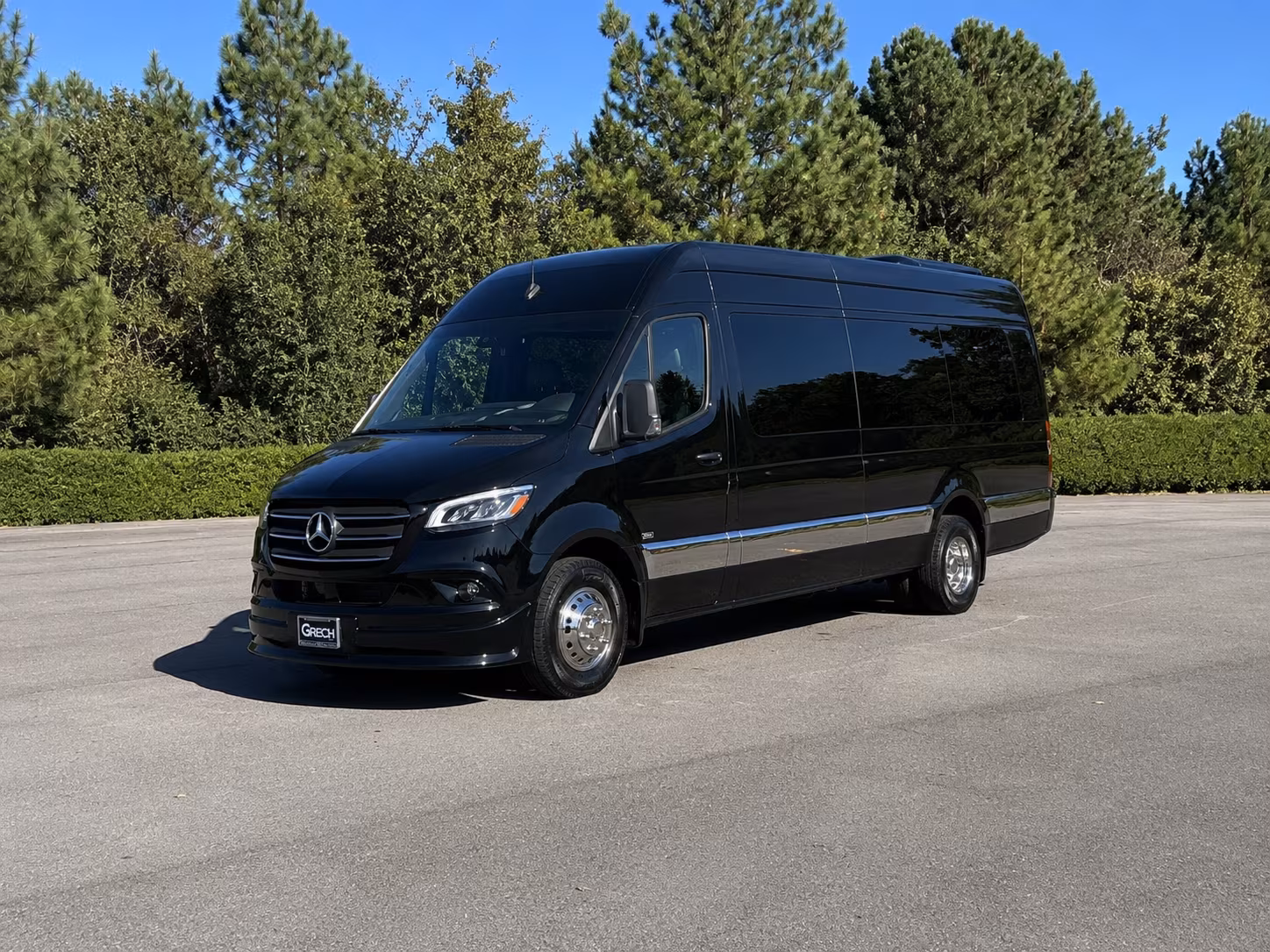 Aurora Airport Shuttle & Transportation party bus exterior