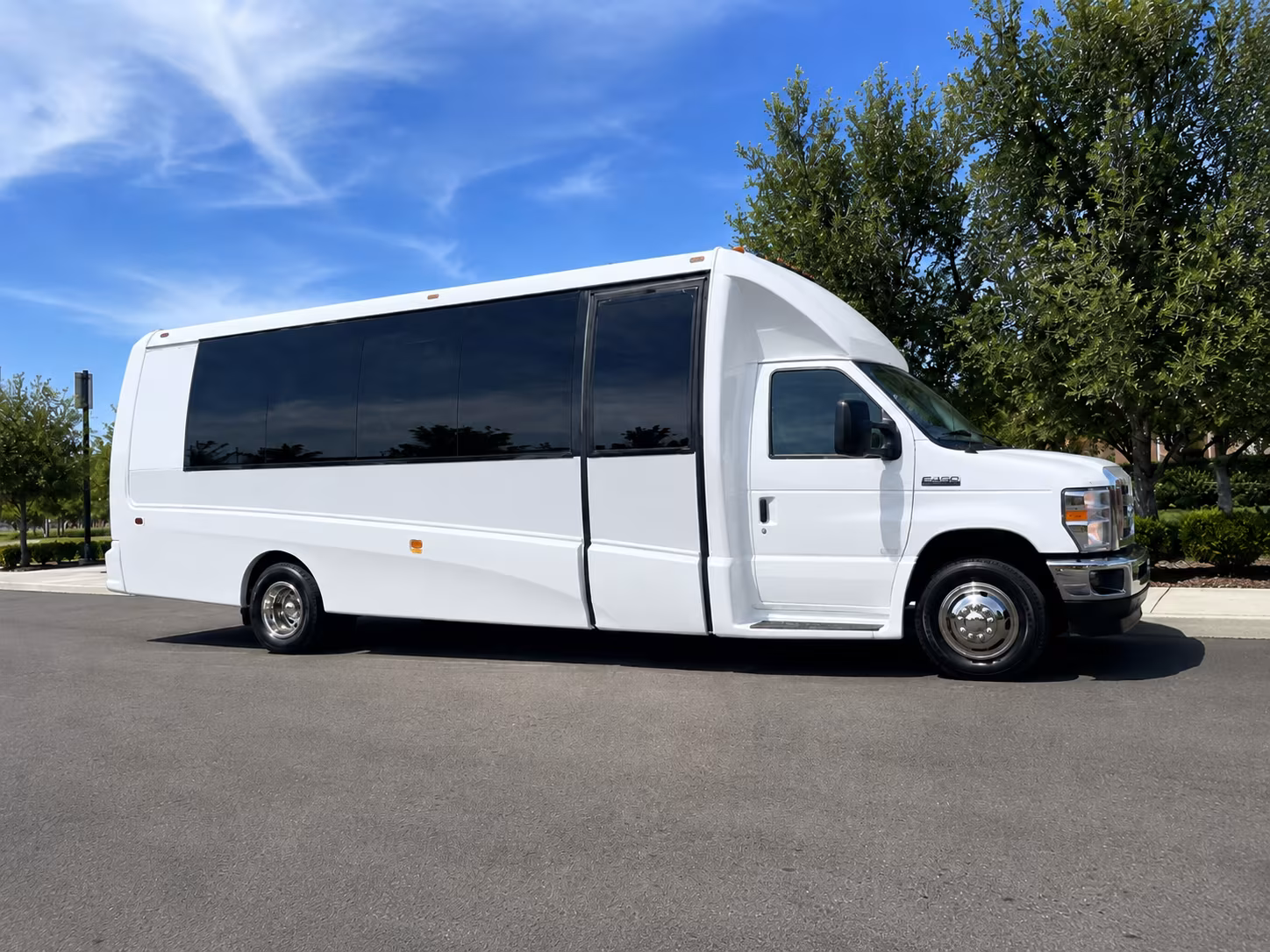 Aurora Airport Shuttle & Transportation party bus exterior