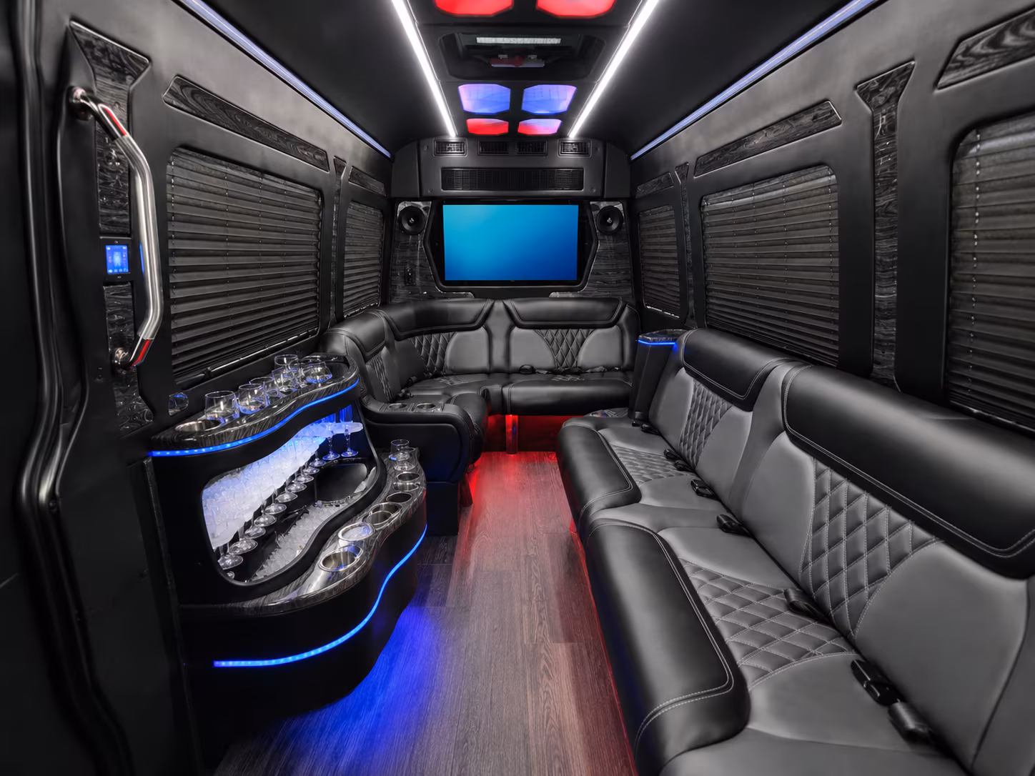 Aurora Airport Shuttle & Transportation onboard seating