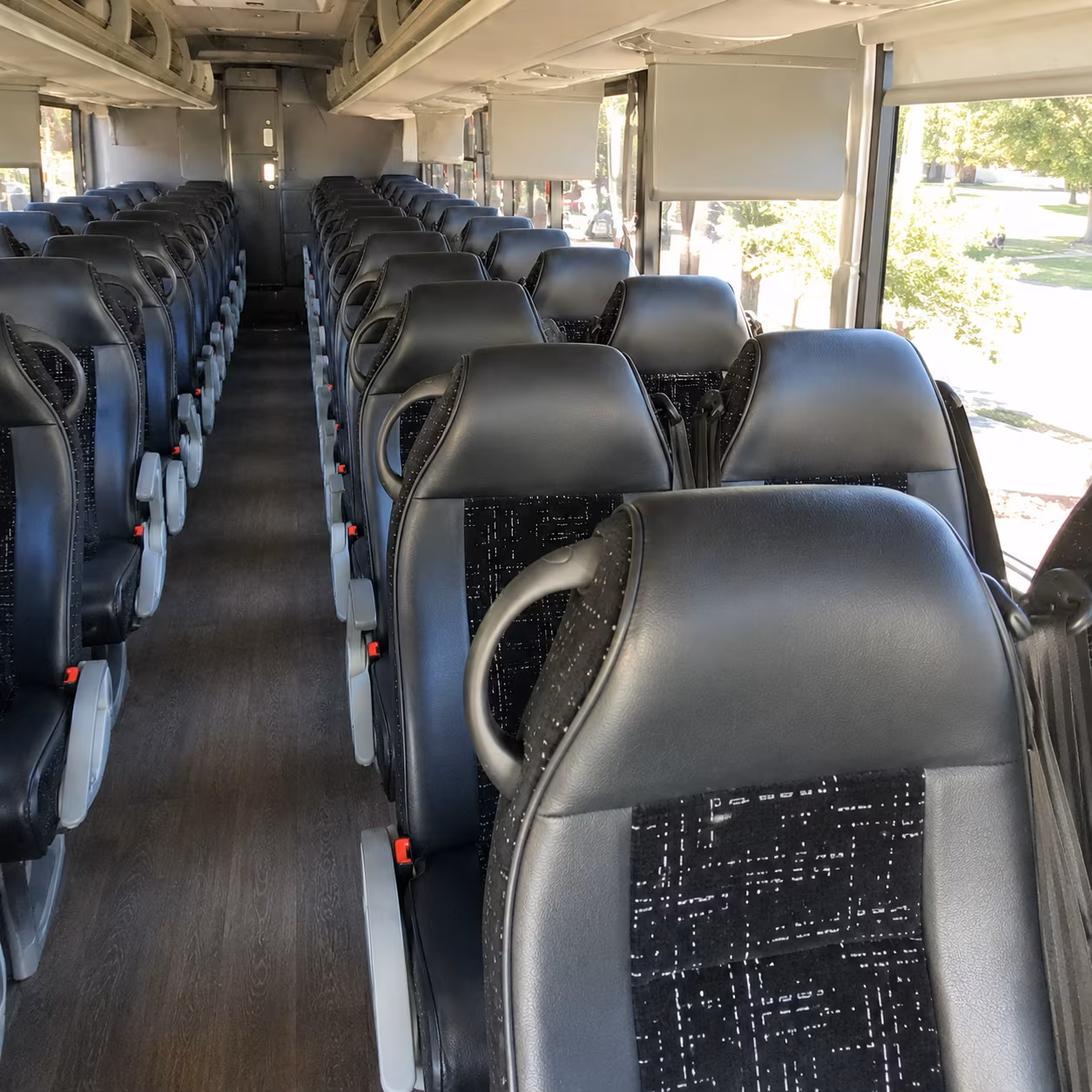 Aurora Corporate Transportation party bus exterior