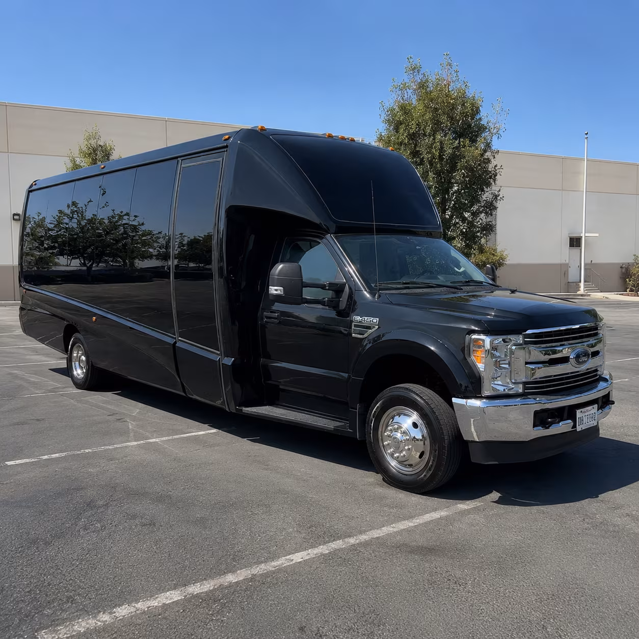 Aurora Sporting Event Transportation party bus interior